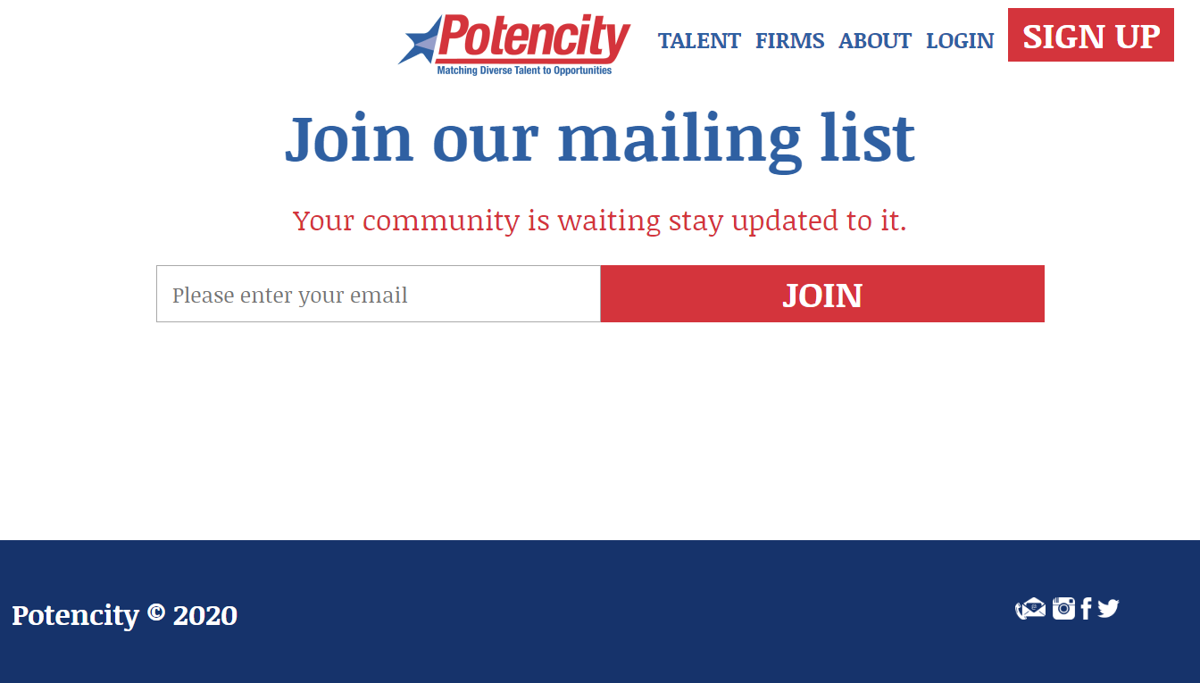 Join Our mailing list